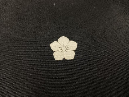 平和屋着物■豪華黒留袖 刺繍 鳳凰花文 金銀糸 正絹 逸品 BAAX5500mz