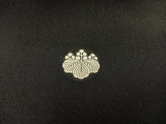 平和屋着物■豪華黒留袖　友禅　梅花文　正絹　逸品　BAAX5501mz