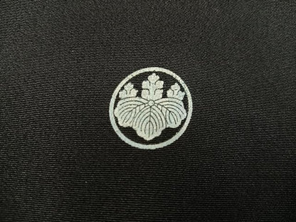 平和屋着物■豪華黒留袖 飛鶴風景花文 暈し染め 金彩 正絹 逸品 BAAX5504mz
