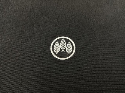 平和屋着物■豪華黒留袖 作家物 渡橋人物花文 暈し染め 金彩 正絹 逸品 BAAX5514mz