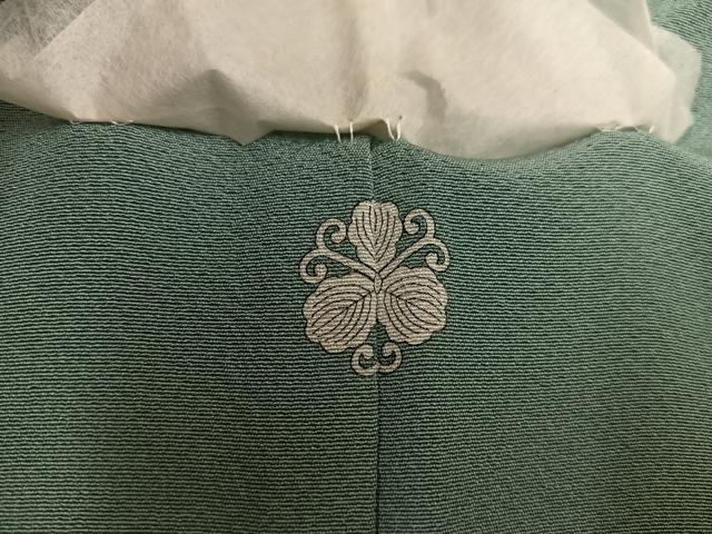 平和屋着物●上質な色無地　鶸茶色　正絹　逸品　未使用　BAAX5533mz