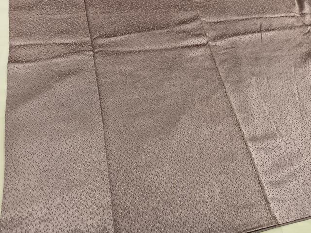 平和屋着物■上質な色無地　霞地紋　宗伝唐茶色　正絹　逸品　BAAX5536mz