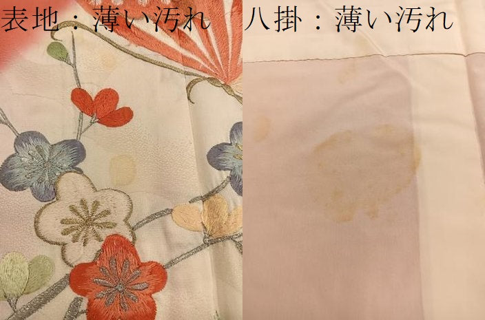 平和屋着物■豪華振袖 総刺繍 舞蝶枝梅文 暈し染め 金銀糸 正絹 逸品 BAAX5544mz