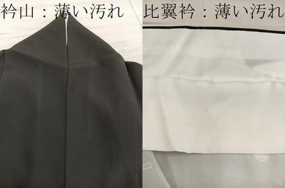 平和屋着物■豪華黒留袖 作家物 風景文 暈し染め 金彩 正絹 逸品 BAAX5546mz
