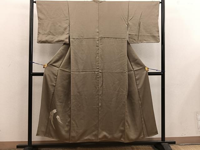 平和屋着物■色留訪問着 蓑亀 正絹 逸品 BAAX5550mz