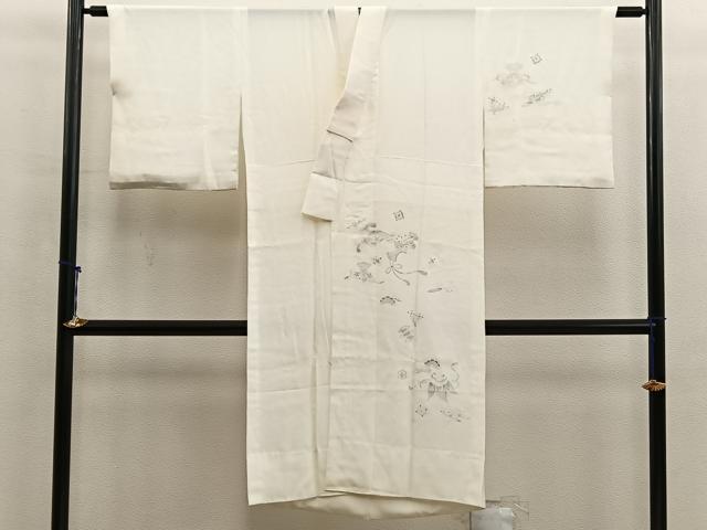 平和屋着物■長襦袢　無双仕立て　宝尽くし　正絹　逸品　BAAX5568mz