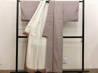 平和屋着物■江戸小紋　鮫小紋柄　正絹　逸品　BAAX5572mz