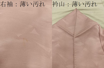 平和屋着物■色留訪問着 鳳凰 寿光織 金糸 正絹 逸品 BAAX5609mz