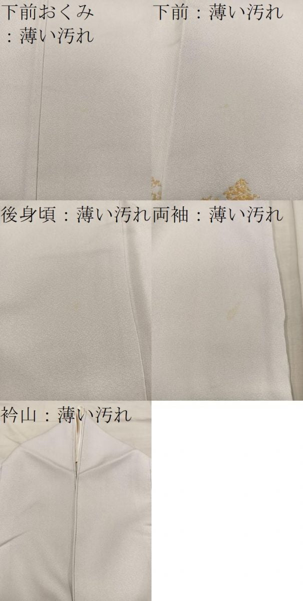 平和屋着物■豪華色留袖　寿光織　風景文　暈し染め　金糸　正絹　逸品　BAAX5613mz