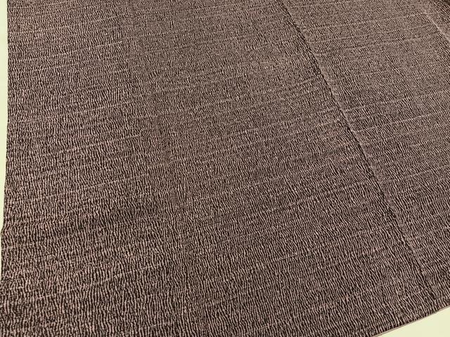 平和屋着物■上質な小紋　幾何学文様　正絹　逸品　BAAX5620mz