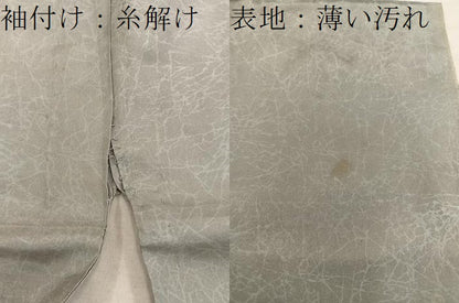 平和屋着物■男性　長襦袢　単衣　鷹　金彩　正絹　逸品　BAAX5637mz