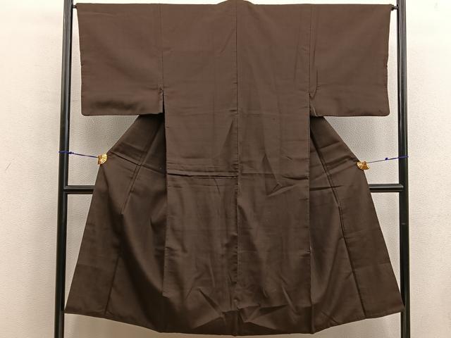 平和屋着物□男性 紬 縞 正絹 逸品 BAAX5685mz