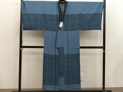 平和屋着物●男性　本場大島紬　アンサンブル　襦袢セット　キングサイズ　100亀甲　総詰め　正絹　逸品　BAAX5688mz