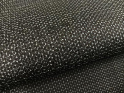 平和屋着物●男性　紬　アンサンブル　キングサイズ　100亀甲　総詰め　正絹　逸品　BAAX5693mz