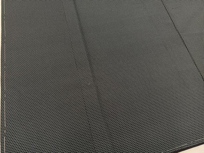 平和屋着物●男性　紬　アンサンブル　亀甲文　羽裏・龍　正絹　逸品　未使用　BAAX5697mz