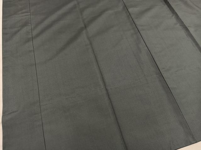平和屋着物●男性　長襦袢　単衣　藍媚茶色　正絹　逸品　BAAX5703mz