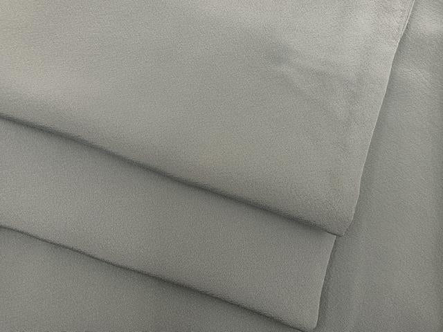 平和屋着物●上質な色無地　岩井茶色　正絹　逸品　BAAX5733mz