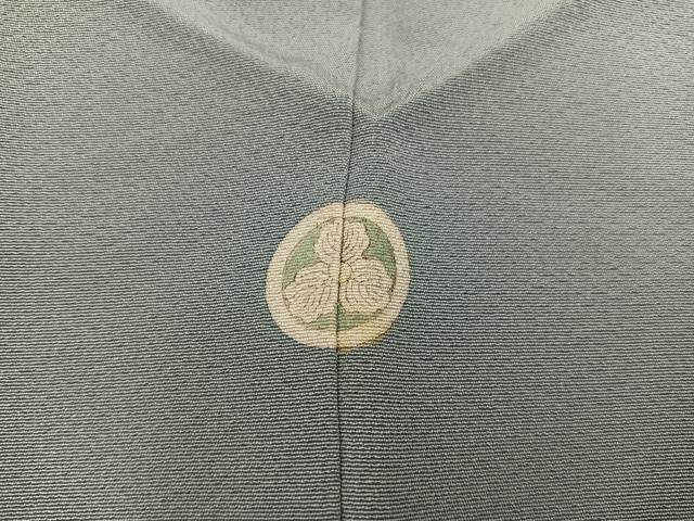 平和屋着物●上質な色無地　岩井茶色　正絹　逸品　BAAX5733mz
