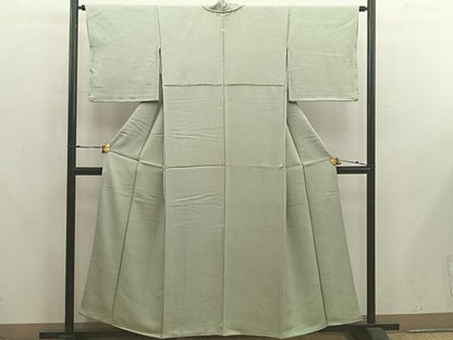 平和屋着物●上質な色無地　木蘭色　正絹　逸品　未使用　BAAX5734mz