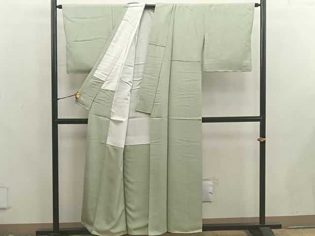 平和屋着物●上質な色無地　木蘭色　正絹　逸品　未使用　BAAX5734mz