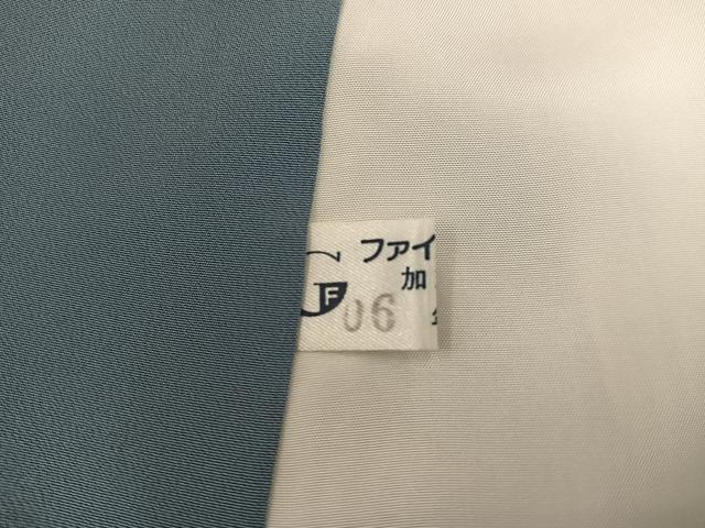 平和屋着物●上質な色無地　藍鼠色　正絹　逸品　BAAX5737mz