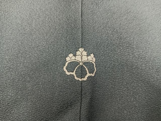 平和屋着物■上質な色無地　岩井茶色　正絹　逸品　BAAX5745mz