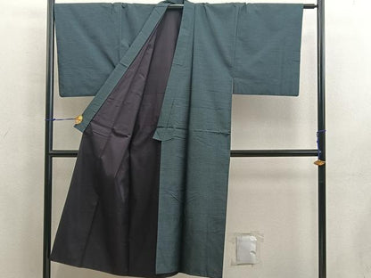 平和屋着物■男性　本場大島紬　100亀甲　総詰め　正絹　逸品　BAAX5748mz
