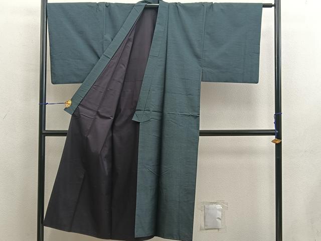 平和屋着物■男性　本場大島紬　100亀甲　総詰め　正絹　逸品　BAAX5748mz
