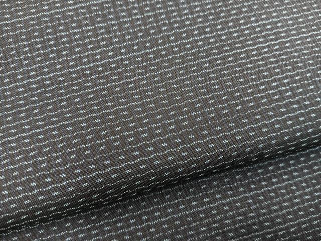 平和屋着物●男性　本場大島紬　アンサンブル　絣文様　正絹　逸品　BAAX5754mz
