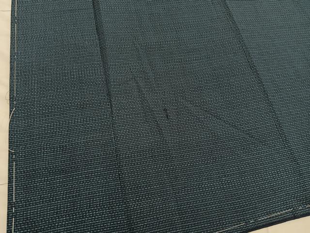 平和屋着物■男性　本場大島紬　アンサンブル　絣文様　正絹　逸品　BAAX5755mz