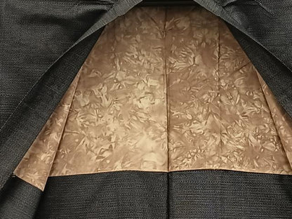 平和屋着物■男性　本場大島紬　アンサンブル　80亀甲　総詰め　正絹　逸品　BAAX5758mz