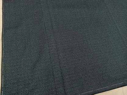 平和屋着物●男性　紬　アンサンブル　キングサイズ　襦袢セット　絣文様　正絹　逸品　未使用　BAAX5772mz