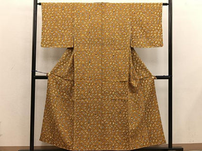 平和屋着物■上質な小紋　宝尽くし　正絹　逸品　BAAX5782mz