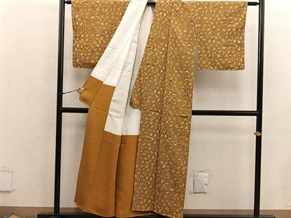 平和屋着物■上質な小紋　宝尽くし　正絹　逸品　BAAX5782mz