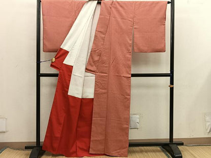 平和屋着物■江戸小紋　鮫小紋柄　正絹　逸品　BAAX5814mz