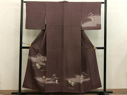 平和屋着物■訪問着　唐子遊び　暈し染め　正絹　逸品　BAAX5832mz