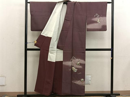 平和屋着物■訪問着　唐子遊び　暈し染め　正絹　逸品　BAAX5832mz