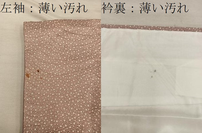 平和屋着物■江戸小紋　霰文　正絹　逸品　BAAX5842mz