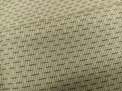 平和屋着物■上質な紬　幾何学文様　正絹　逸品　BAAX5856mz