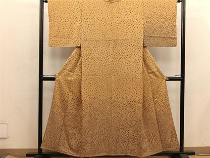 平和屋着物■訪問着　小花尽くし　正絹　逸品　BAAX5865mz