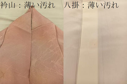 平和屋着物■上質な小紋　霞文　暈し染め　正絹　逸品　BAAX5871mz