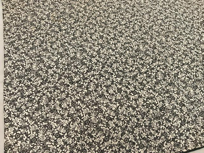 平和屋着物■上質な小紋　花唐草文　正絹　逸品　BAAX5892mz
