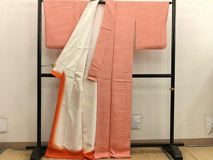 平和屋着物■江戸小紋　あられ文様　正絹　逸品　BAAX5925mz