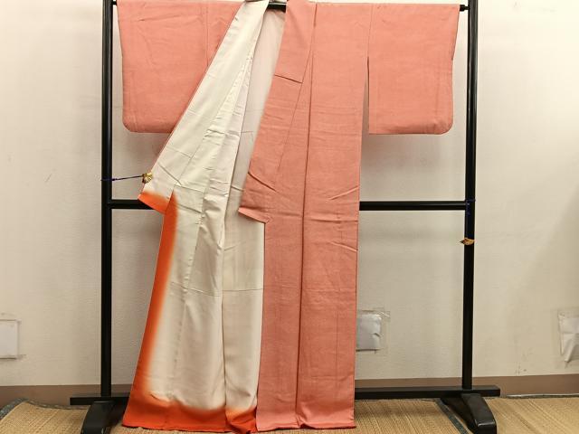 平和屋着物■江戸小紋　あられ文様　正絹　逸品　BAAX5925mz