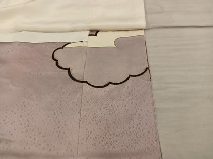 平和屋着物■豪華色留袖　駒刺繍　雲重ね亀甲花文　金彩　高島屋扱い　正絹　逸品　BAAX5943mz