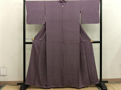 平和屋着物■江戸小紋　家内安全　正絹　逸品　BAAX5956mz