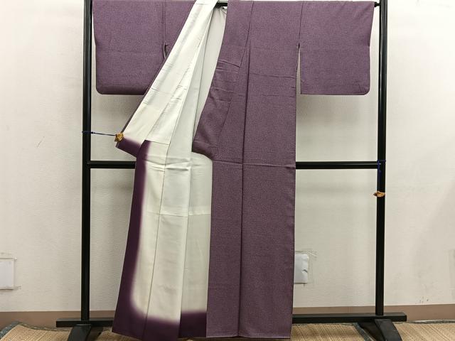 平和屋着物■江戸小紋　家内安全　正絹　逸品　BAAX5956mz