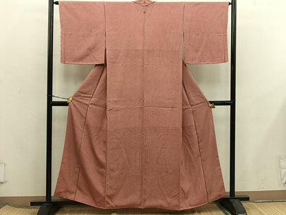 平和屋着物■江戸小紋　鮫小紋柄　正絹　逸品　BAAX5966mz