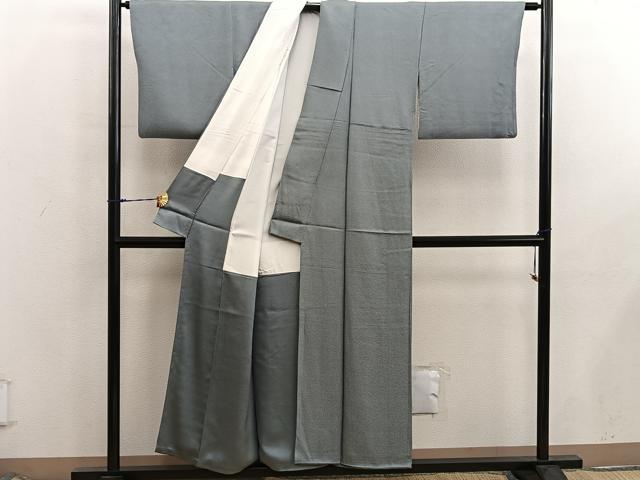 平和屋着物■江戸小紋　作家物　鮫小紋柄　正絹　逸品　BAAX5977mz