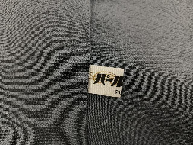 平和屋着物■上質な色無地　藍媚茶色　正絹　逸品　BAAX5981mz